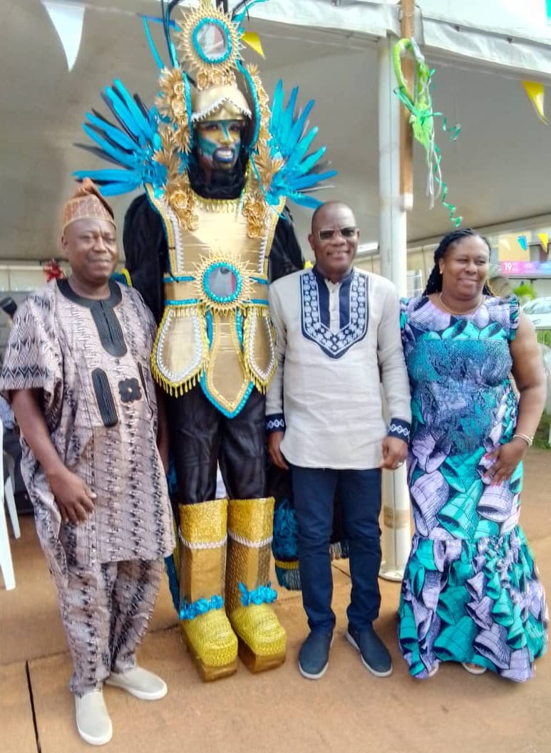 Délégation de Grand-Popo à Macouria lors de la biennale 2024