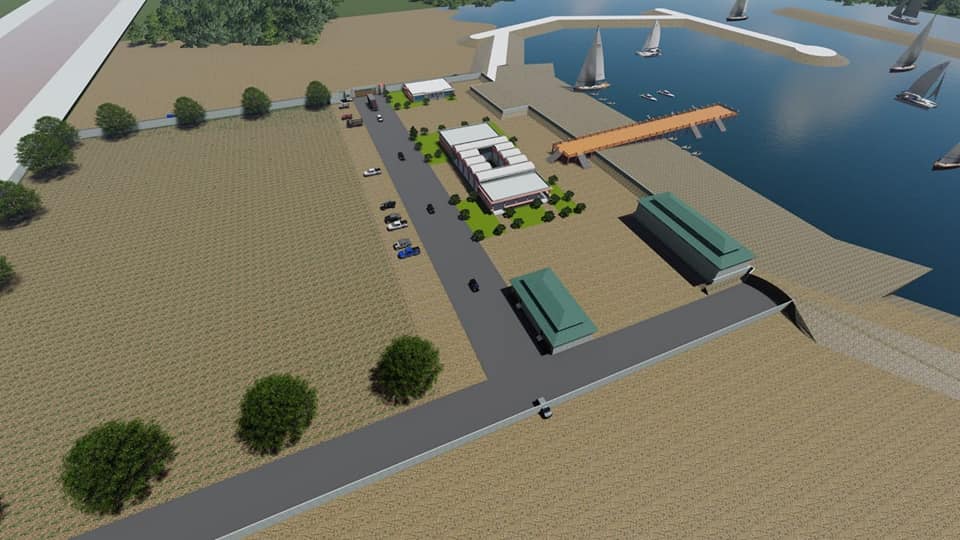Le futur port de pêche d'Ayi-Guinnou