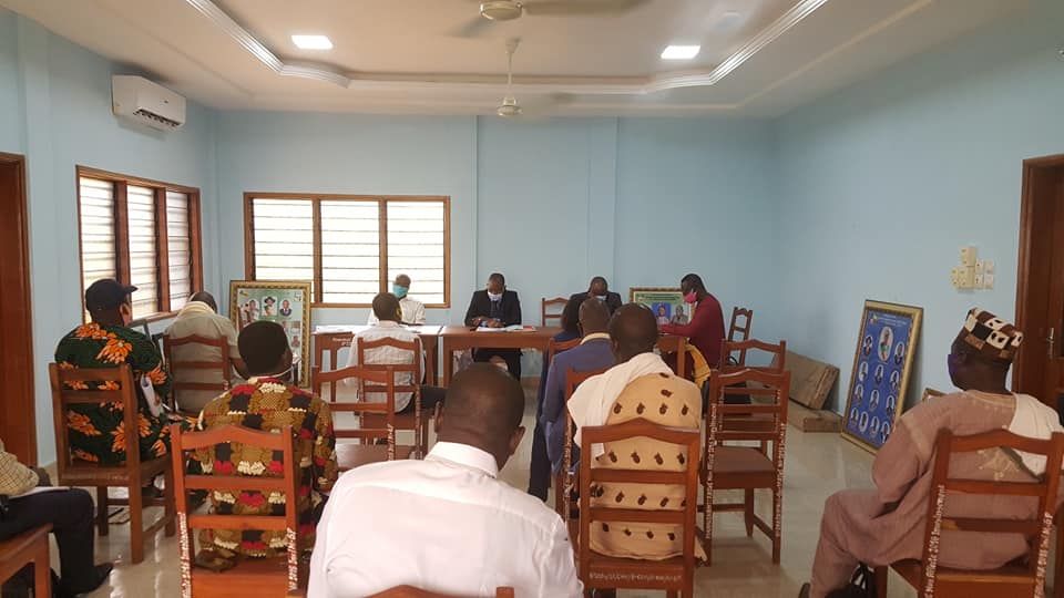 Séance du conseil de supervision de Grand-Popo